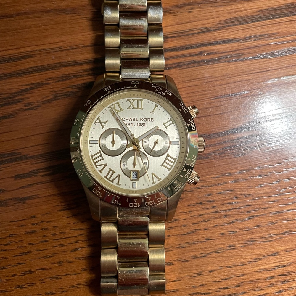 Michael kors large unisex watch
